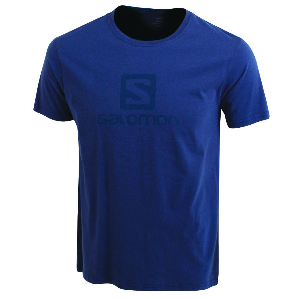 T-Shirty Dziecięce Salomon ACHIEVE SS TE B - Granatowe - Polska (736-RSAZIB)